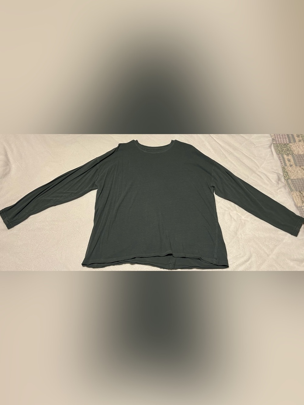 We The Free Long Sleeve Tee — Dark Green